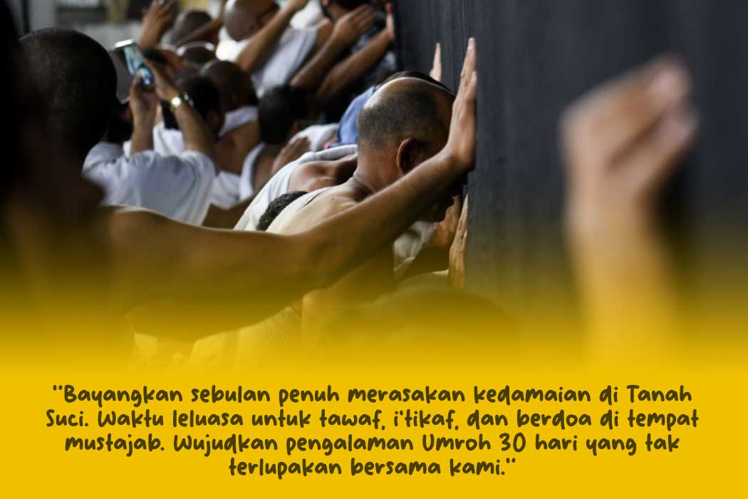 Jamaah umroh 30 hari